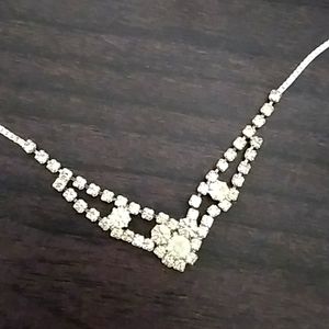 Rhinestone necklace